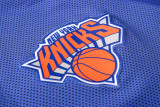 NBA New York Knicks Blue with Cap Jacket Tracksuit High Quality
