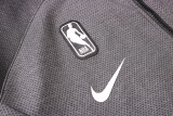 NBA Milwaukee Bucks Dark Grey with Cap Jacket Tracksuit High Quality