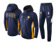 NBA Indiana Pacers Navy with Cap Jacket Tracksuit High Quality