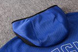 NBA Orlando Magic Blue with Cap Jacket Tracksuit High Quality