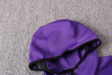NBA Los Angeles Lakers Purple with Cap Jacket Tracksuit High Quality