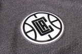 NBA Los Angeles Clippers Dark Grey with Cap Jacket Tracksuit High Quality