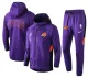 NBA Phoenix Suns Purple with Cap Jacket Tracksuit High Quality