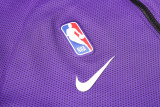 NBA Los Angeles Lakers Purple with Cap Jacket Tracksuit High Quality