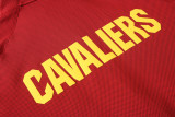 NBA Cleveland Cavaliers Purplish Red with Cap Jacket Tracksuit High Quality