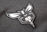 NBA Charlotte Hornets Dark Grey with Cap Jacket Tracksuit High Quality