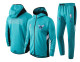 NBA Charlotte Hornets Light Blue with Cap Jacket Tracksuit High Quality
