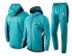 NBA Charlotte Hornets Light Blue with Cap Jacket Tracksuit High Quality