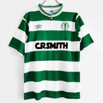 87-88 Celtic Home Green Retro Jersey