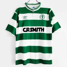 87-88 Celtic Home Green Retro Jersey
