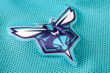 NBA Charlotte Hornets Light Blue with Cap Jacket Tracksuit High Quality