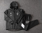 NBA Cleveland Cavaliers Dark Grey with Cap Jacket Tracksuit High Quality