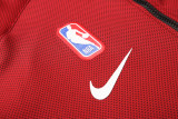 NBA Cleveland Cavaliers Purplish Red with Cap Jacket Tracksuit High Quality