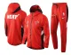 NBA Miami Heat Red with Cap Jacket Tracksuit High Quality