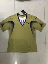 2006 Italy Goalkeeper gold Retro Jersey