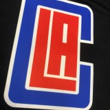 NBA Men Season 20-21 Los Angeles Clippers Black City #2 LEONARD Jersey with Jordan Logo High Quality Name and Number Print