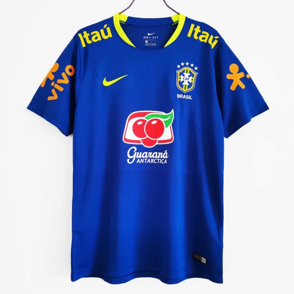 2020 New Brazil Training Jersey Blue 1:1 Quality Thai Quality