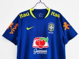 2020 New Brazil Training Jersey Blue 1:1 Quality Thai Quality