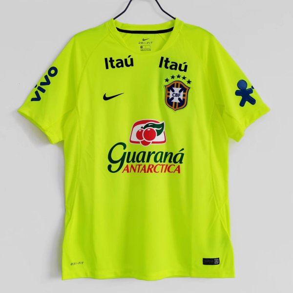 2020 New Brazil Training Jersey Green 1:1 Quality Thai Quality