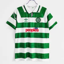 91-92 Celtic Home Retro Jersey