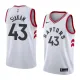 NBA Toronto Raptors #43 SIAKAM White Jersey High Quality Name and Number Print