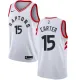 NBA Toronto Raptors #15 CARTER White Jersey High Quality Name and Number Print