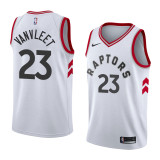 NBA Toronto Raptors #23 VANVLEET White Jersey High Quality Name and Number Print