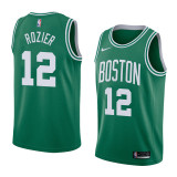 NBA Boston Celtics Green with White Name #12 ROZIER Jersey High Quality Name and Number Print