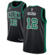 NBA Boston Celtics Black #12 ROZIER Jersey High Quality Name and Number Print