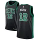 NBA Boston Celtics Black #12 ROZIER Jersey High Quality Name and Number Print