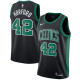 NBA Boston Celtics Black #42 HORFORD Jersey High Quality Name and Number Print