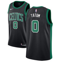 NBA Boston Celtics Black #0 TATUM Jersey High Quality Name and Number Print