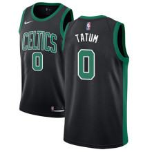 NBA Boston Celtics Black #0 TATUM Jersey High Quality Name and Number Print