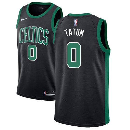 NBA Boston Celtics Black #0 TATUM Jersey High Quality Name and Number Print