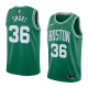 NBA Boston Celtics Green with White Name #36 SMART Jersey High Quality Name and Number Print