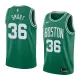 NBA Boston Celtics Green with White Name #36 SMART Jersey High Quality Name and Number Print