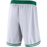 NBA Boston Celtics White with Green Pant Short High Quality Name and Number Print