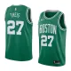 NBA Boston Celtics Green with White Name #27 THEIS Jersey High Quality Name and Number Print