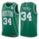 NBA Boston Celtics Green with White Name #34 PIERECE Jersey High Quality Name and Number Print