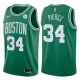 NBA Boston Celtics Green with White Name #34 PIERECE Jersey High Quality Name and Number Print