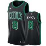 NBA Boston Celtics Black #8 WALKER Jersey High Quality Name and Number Print