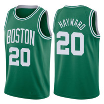 NBA Boston Celtics Green with White Name #20 HAYWARD Jersey High Quality Name and Number Print