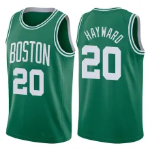 NBA Boston Celtics Green with White Name #20 HAYWARD Jersey High Quality Name and Number Print