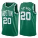 NBA Boston Celtics Green with White Name #20 HAYWARD Jersey High Quality Name and Number Print