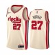 NBA Portland Trail Blazers Beige #27 NURKIC Jersey High Quality Name and Number Print