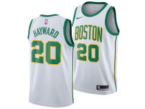 NBA Boston Celtics White with Gold Green Name #20 HAYWARD Jersey High Quality Name and Number Print