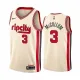 NBA Portland Trail Blazers Beige #3 McCOLLUM Jersey High Quality Name and Number Print