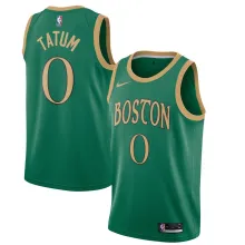 NBA Boston Celtics Green New City19-20 #0 TATUM Jersey High Quality Name and Number Print