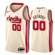 NBA Portland Trail Blazers Beige #00 ANTHONY Jersey High Quality Name and Number Print