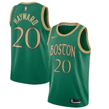 NBA Boston Celtics Green New City19-20 #20 HAYWARD Jersey High Quality Name and Number Print